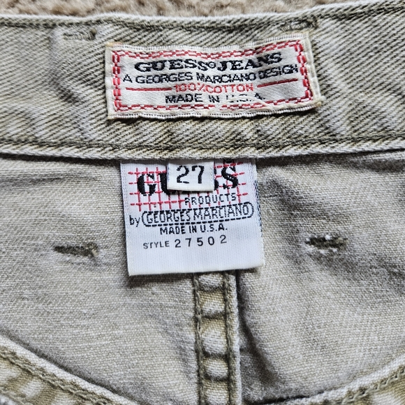 Vintage Guess denim skirt size 2-4 - Picture 4 of 4